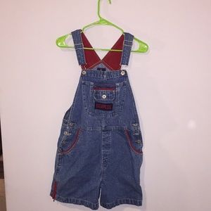 Vintage Overall Shorts (90s style)
